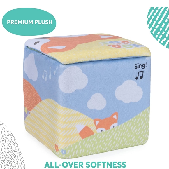 GUND Baby Fox in a Box, Animated Plush Activity Toy for Babies and Infants - Picture 5 of 6